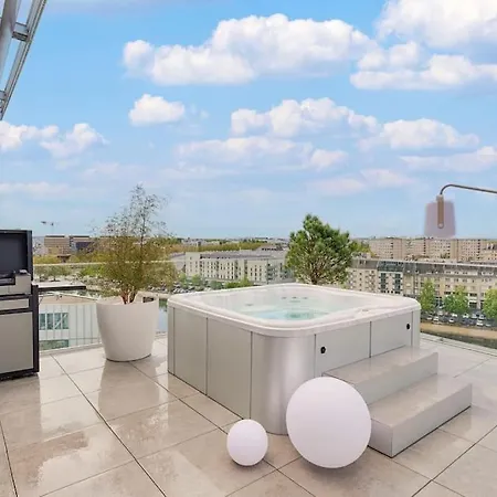 My Rooftop - Magnifique Avec Jacuzzi Apartamento Caen